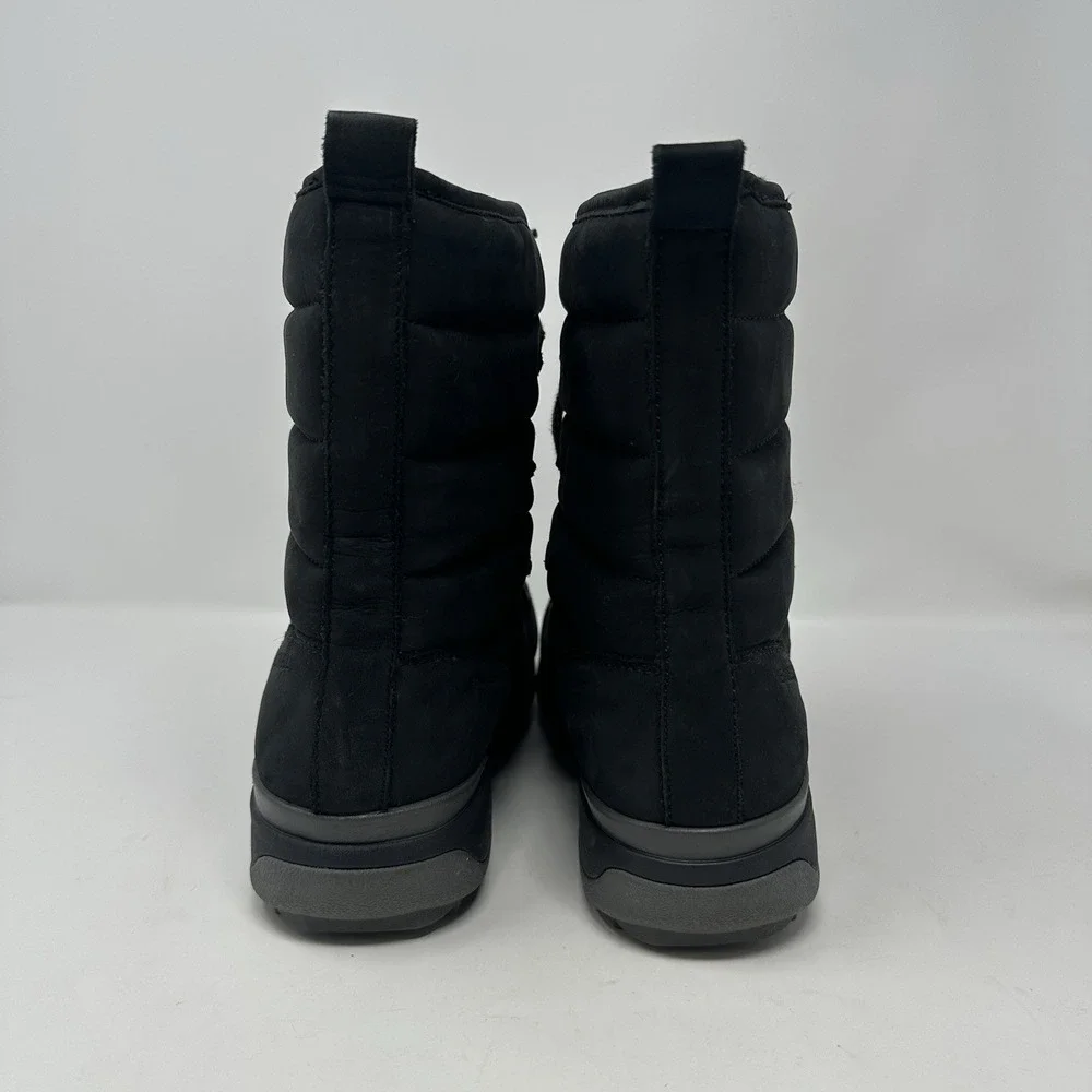 Merrell Snowcreek Cozy Polar Waterproof‎ Snow boots Black Leather Women's 9M